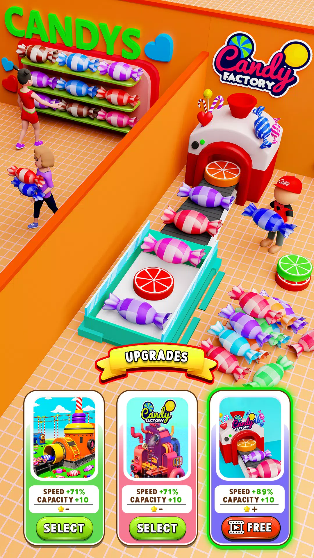 My Idle Candy Shop: Candy Rush Screenshots