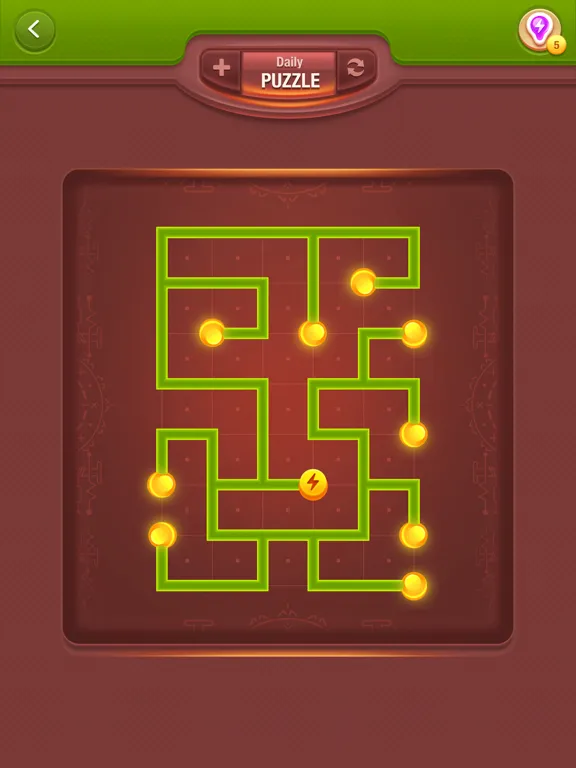 Capturas de tela do Turn on the lights! Brain Game iPad 