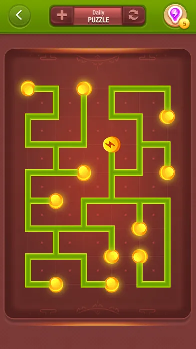 Capturas de tela do Turn on the lights! Brain Game