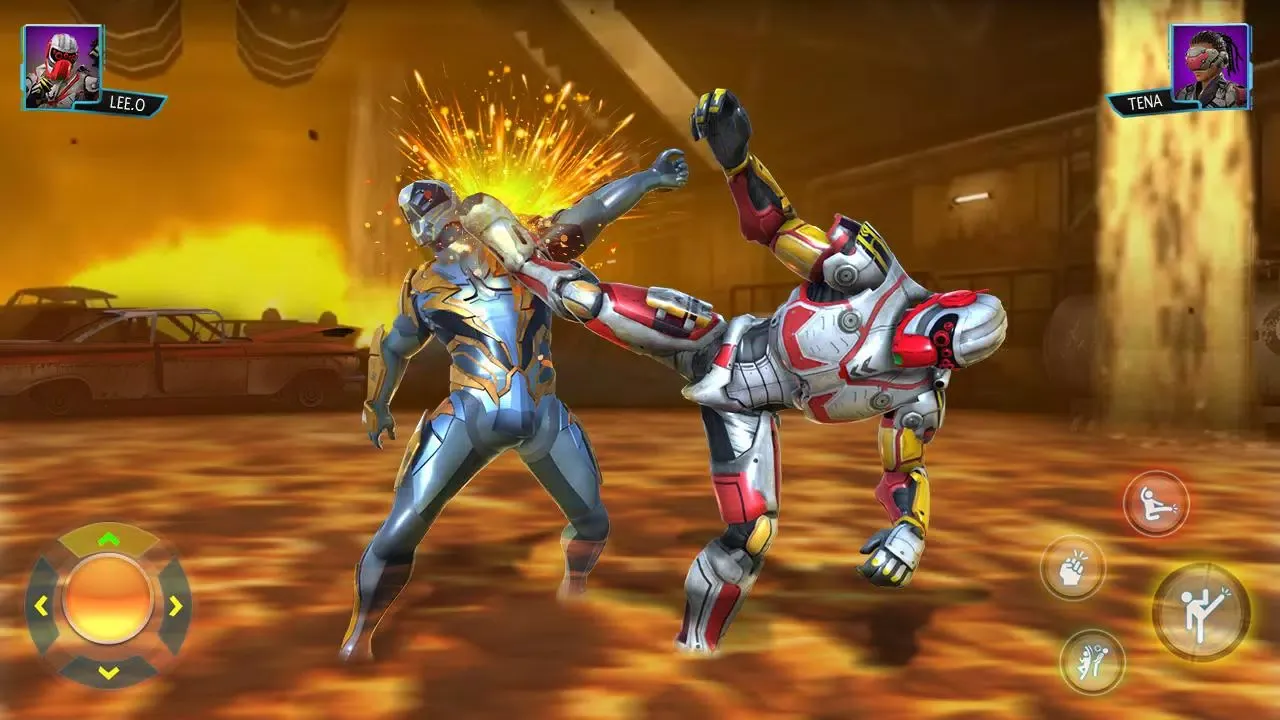 Robot Fighting Game 3D Screenshots