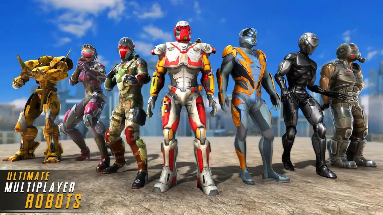 Robot Fighting Game 3D Screenshots