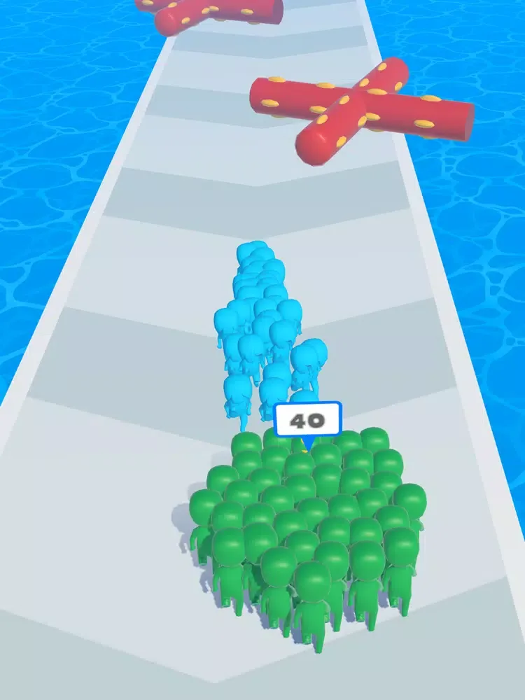Count Masters Runner The Crowd iPad  স্ক্রিনশট