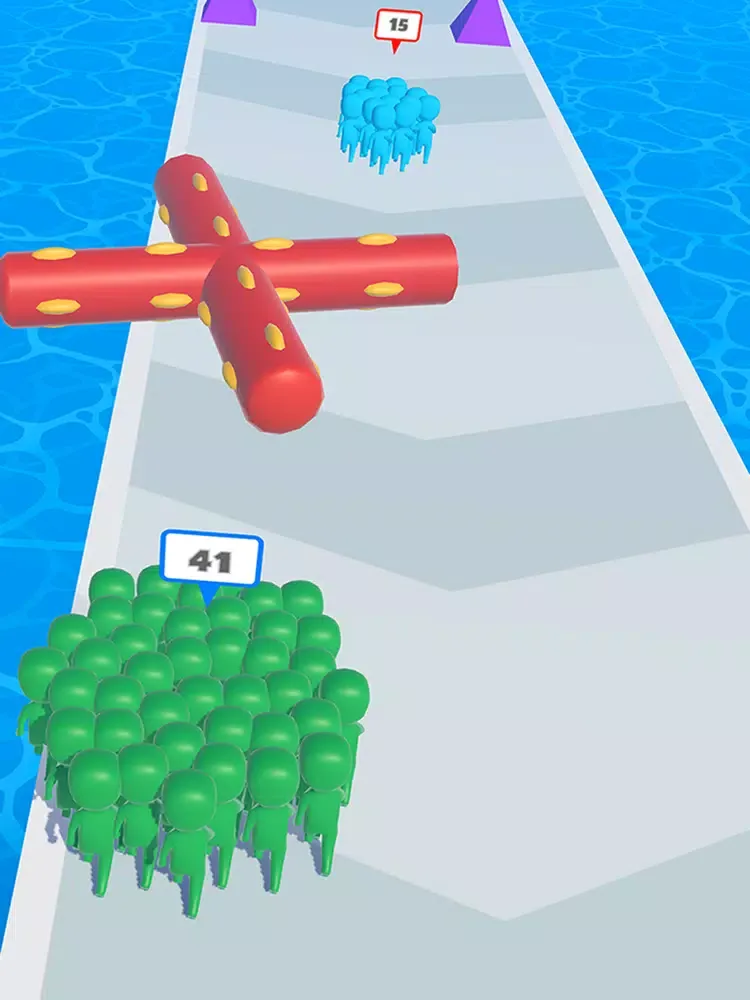 Count Masters Runner The Crowd iPad  স্ক্রিনশট