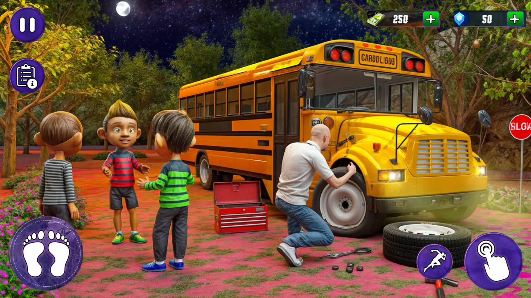 Scary Bus Creepy Survival应用截图