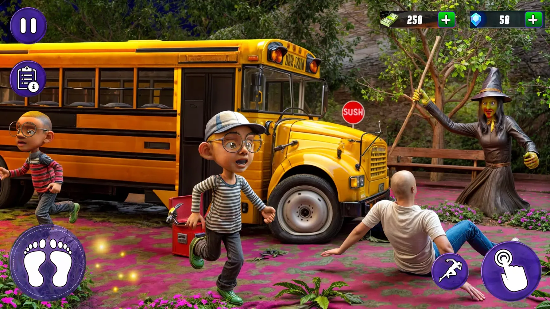 Scary Bus Creepy Survival应用截图
