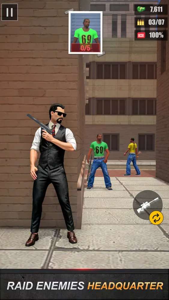Ảnh chụp màn hình của Agent Shooter
