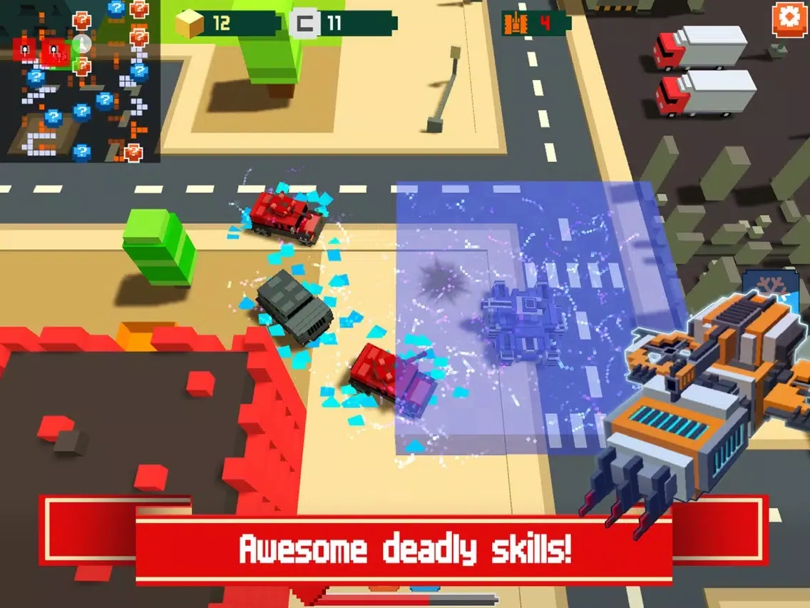 Tangkapan layar War Boxes Strike iPad 
