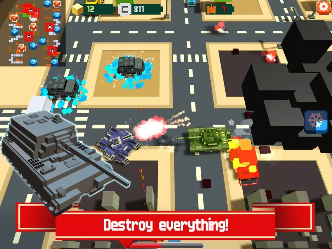 Tangkapan layar War Boxes Strike iPad 