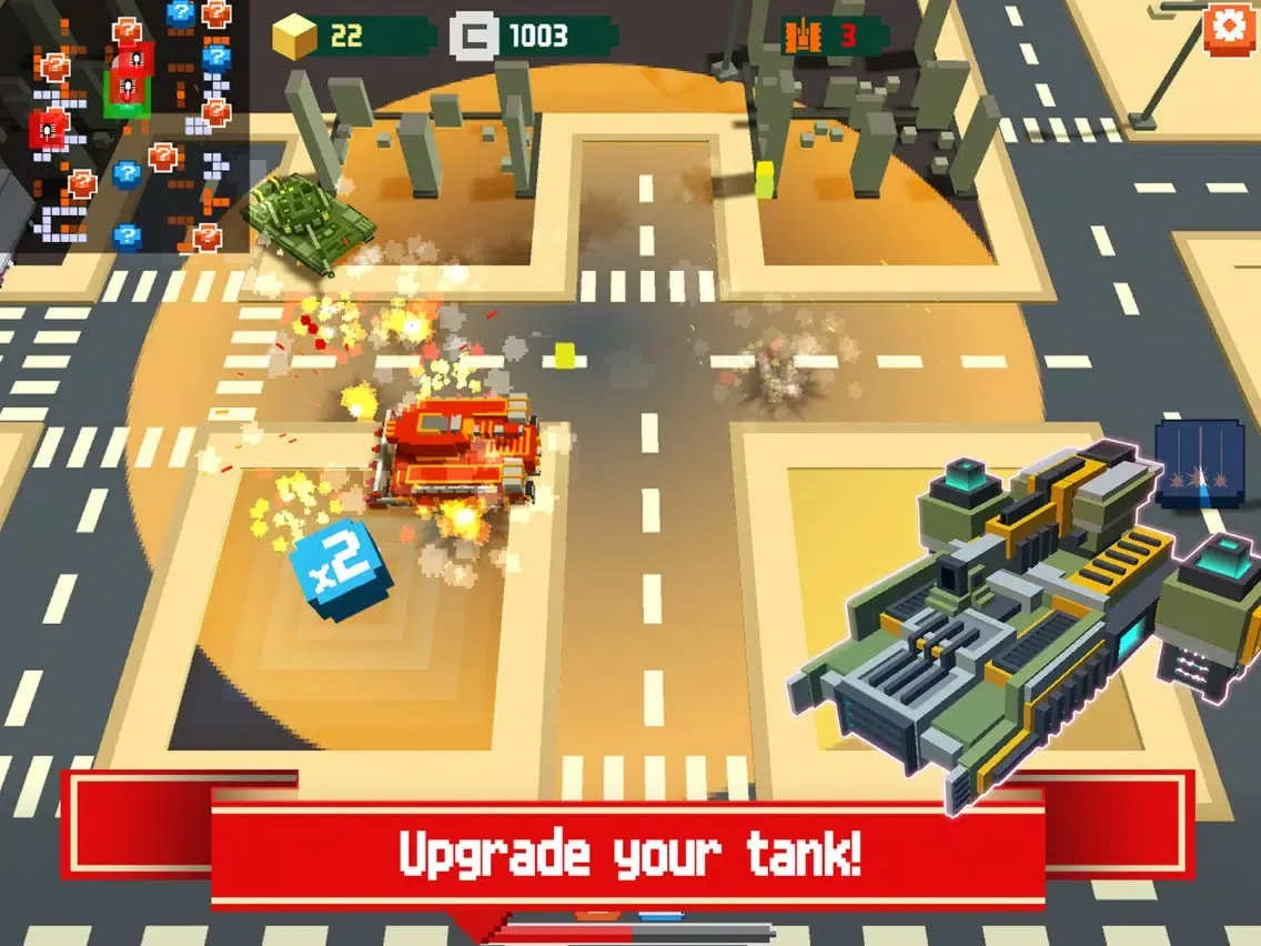 Tangkapan layar War Boxes Strike iPad 