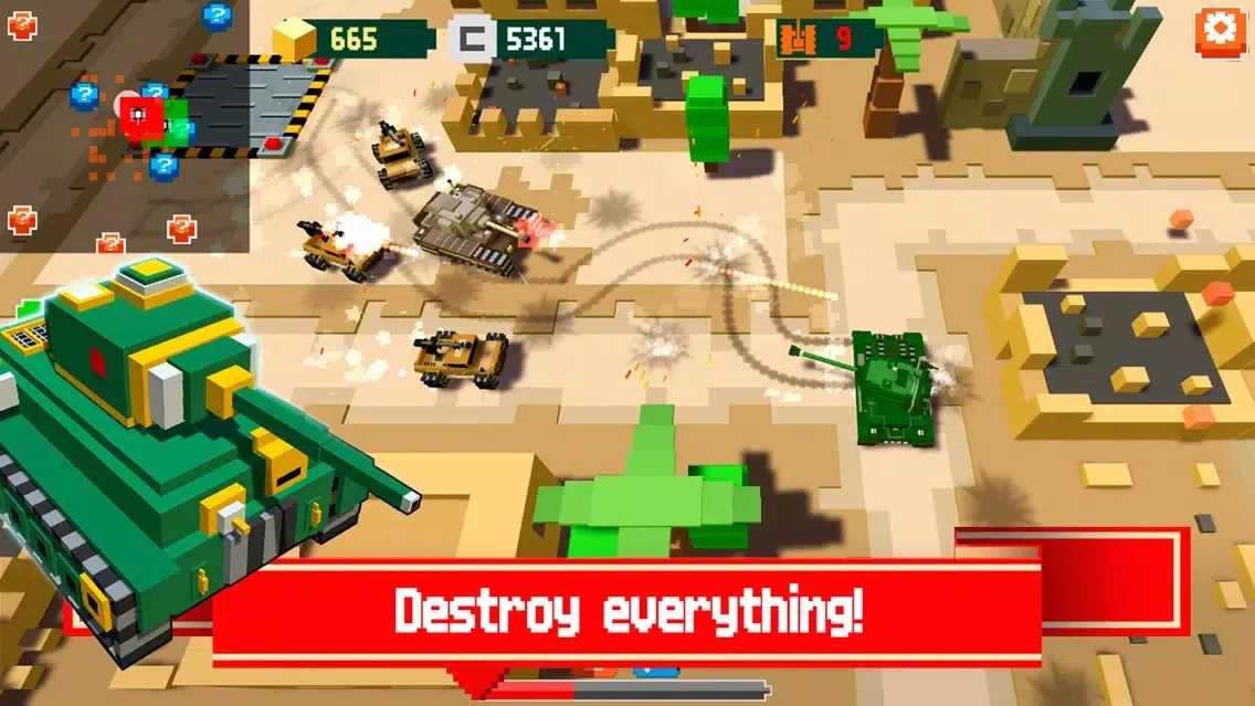 Tangkapan layar War Boxes Strike
