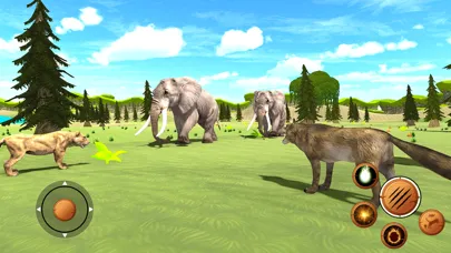 Tangkapan layar Wild Wolf Games Simulator