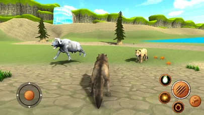 Tangkapan layar Wild Wolf Games Simulator
