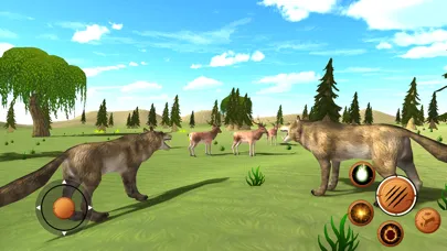 Tangkapan layar Wild Wolf Games Simulator