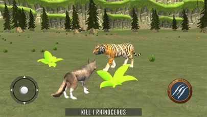 Tangkapan layar Wild Wolf Games Simulator