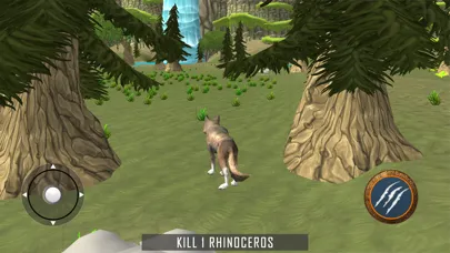 Tangkapan layar Wild Wolf Games Simulator