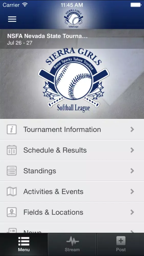 Zrzuty ekranu SGSL Tournaments