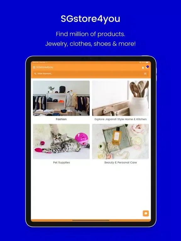 SG فاشن رهط iPad 应用截图
