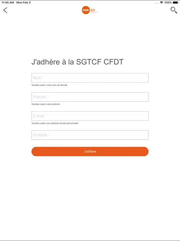 SGTCF iPad 应用截图