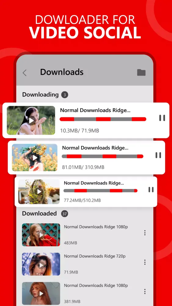 Video Master Downloader 스크린샷