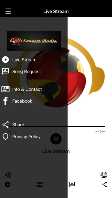 Sangeet Radio App Screenshots