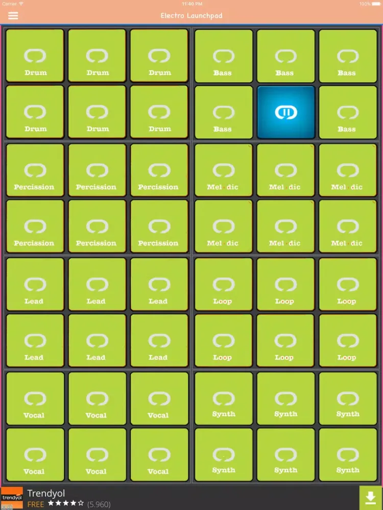 Capturas de pantalla de DJ Mix Pad iPad 