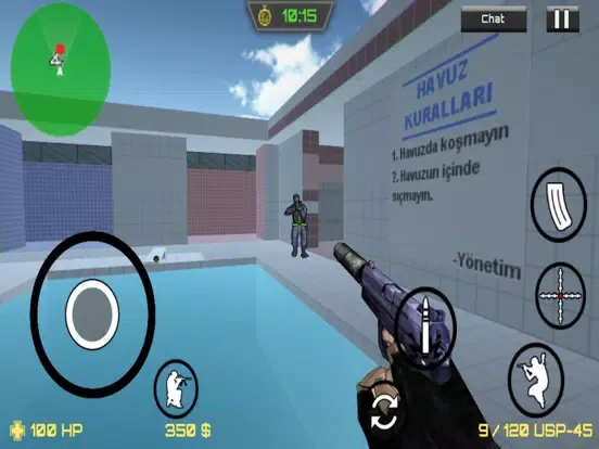ภาพหน้าจอของ Critical strike multiplayer 3D iPad 