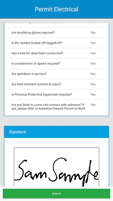 Tangkapan skrin SGW 5D Permits
