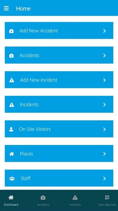 Скриншоты Incident / Accident Reporting