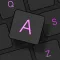 Black Keyboard Themes Design