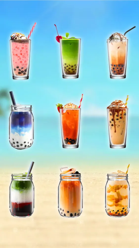 Boba Blast: DIY Bubble Tea Sim Screenshots
