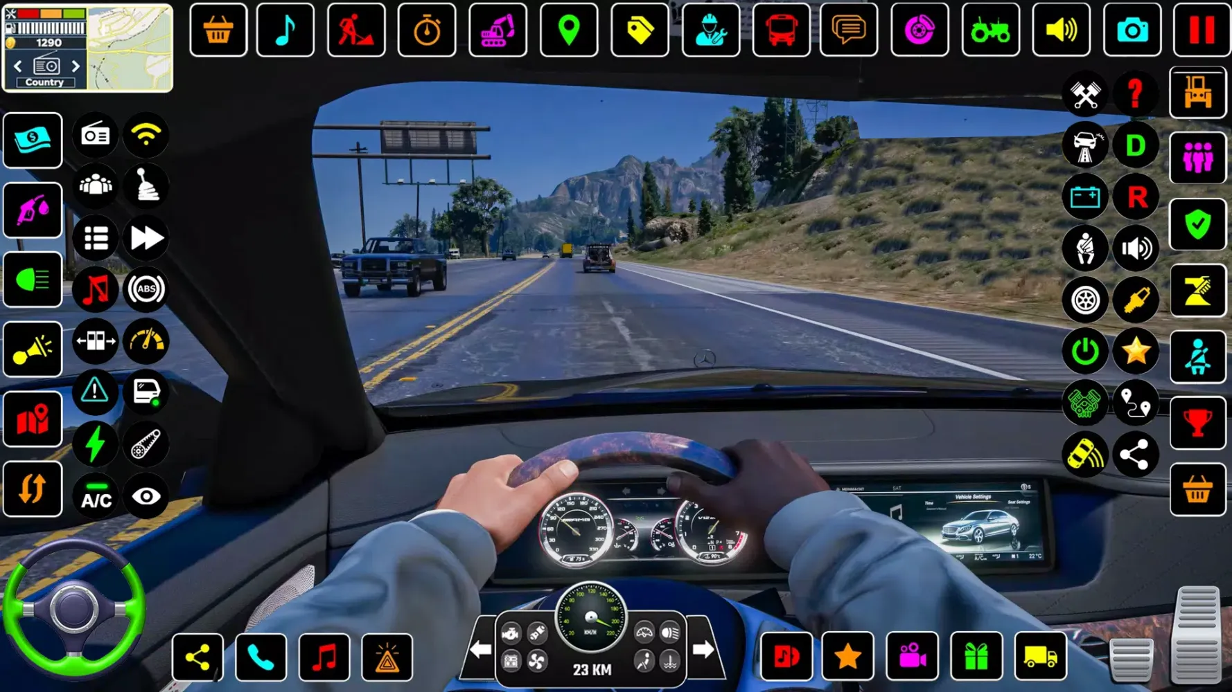 Car Driving Game: School Car Screenshots