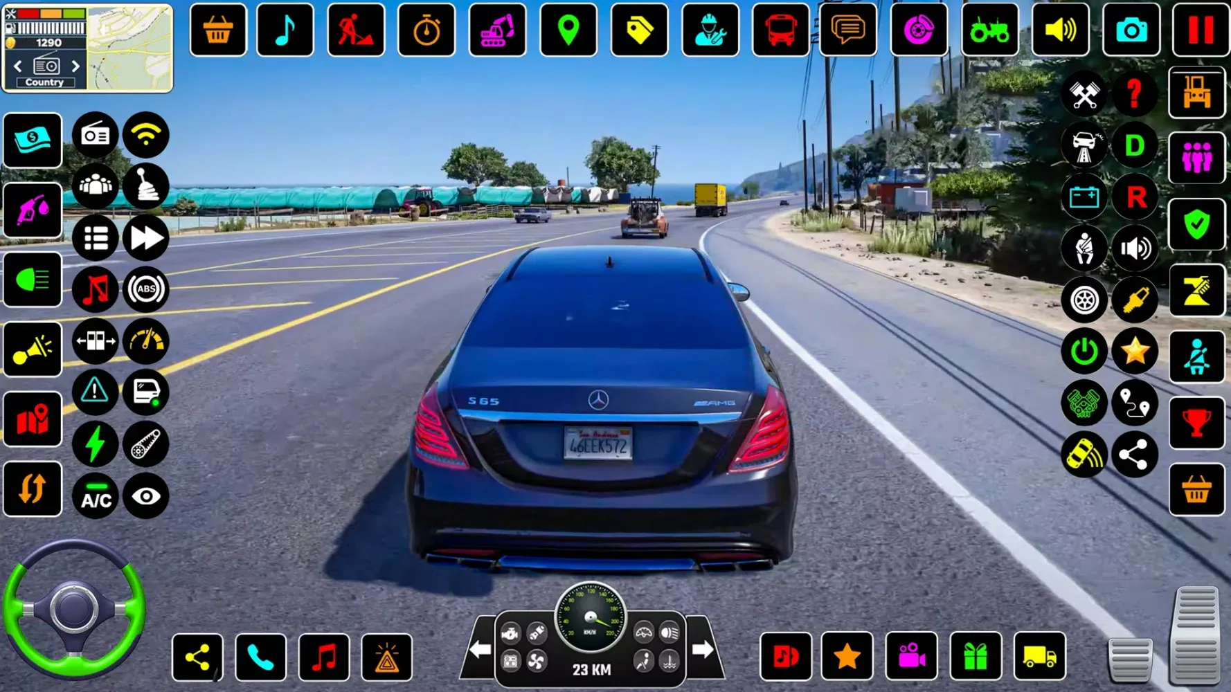 Car Driving Game: School Car Screenshots