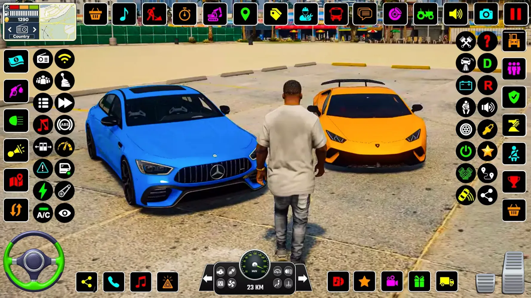 Car Driving Game: School Car Screenshots