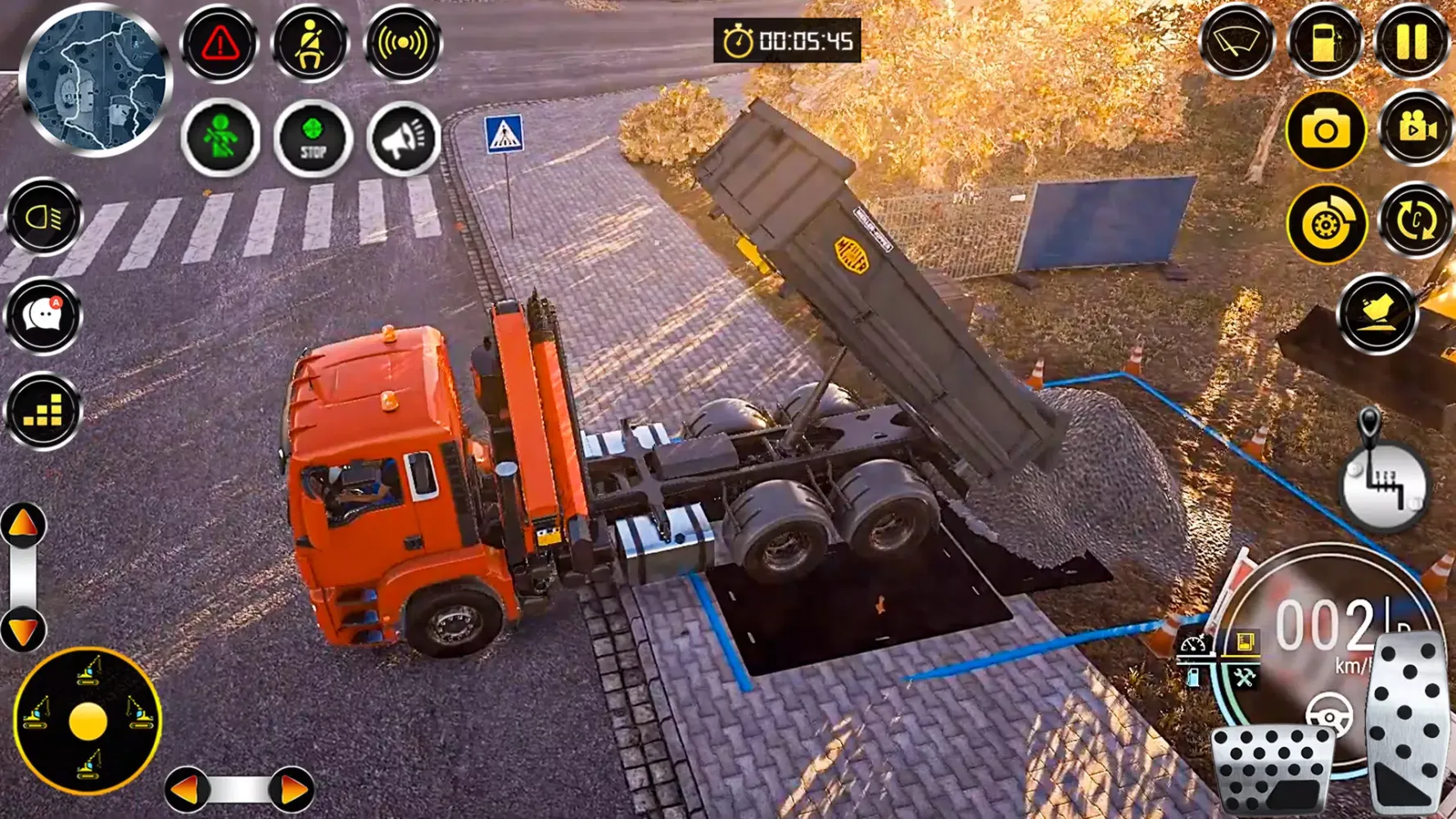 Sand Excavator JCB Truck 3D應用截圖