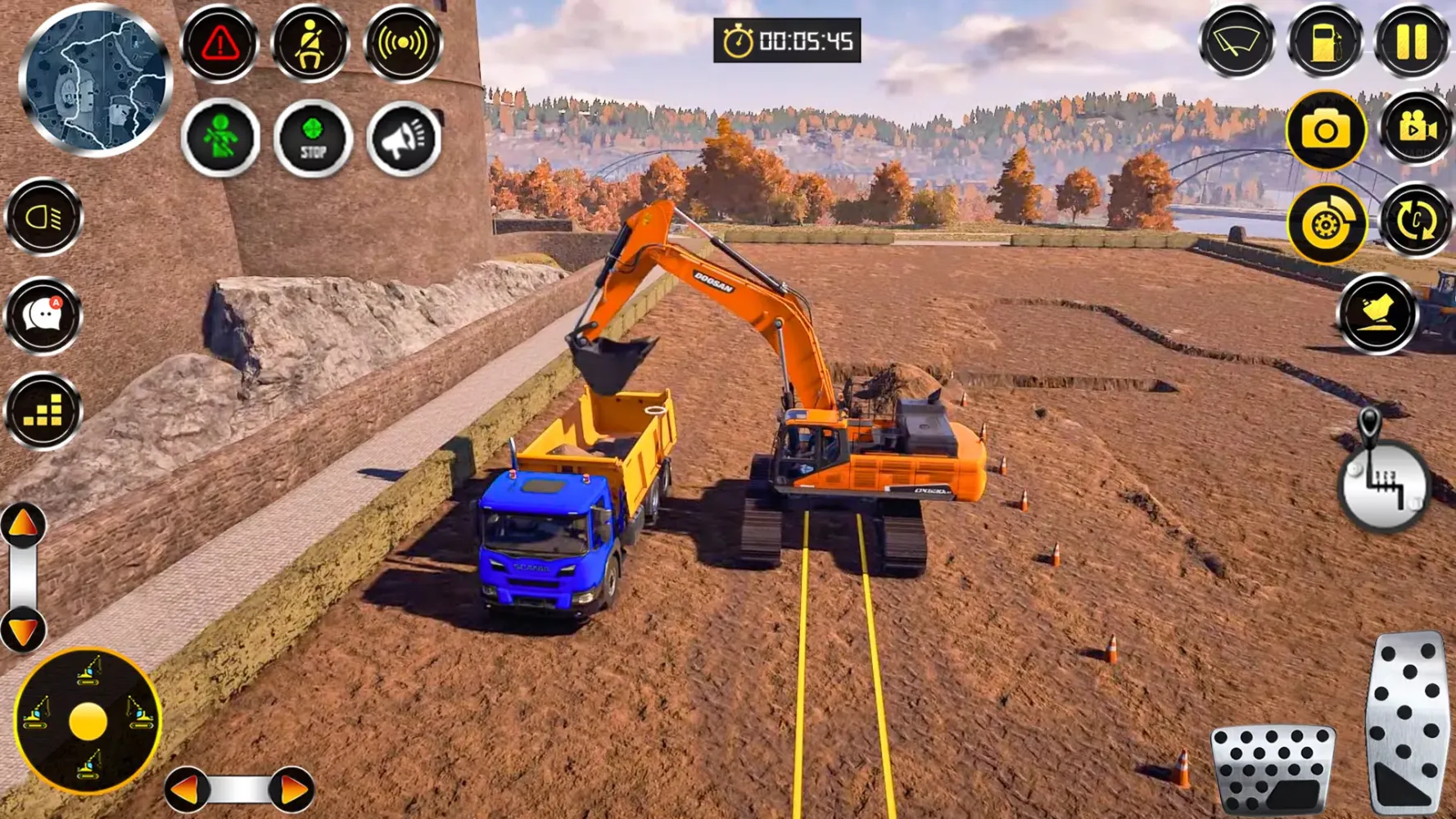 Sand Excavator JCB Truck 3D應用截圖