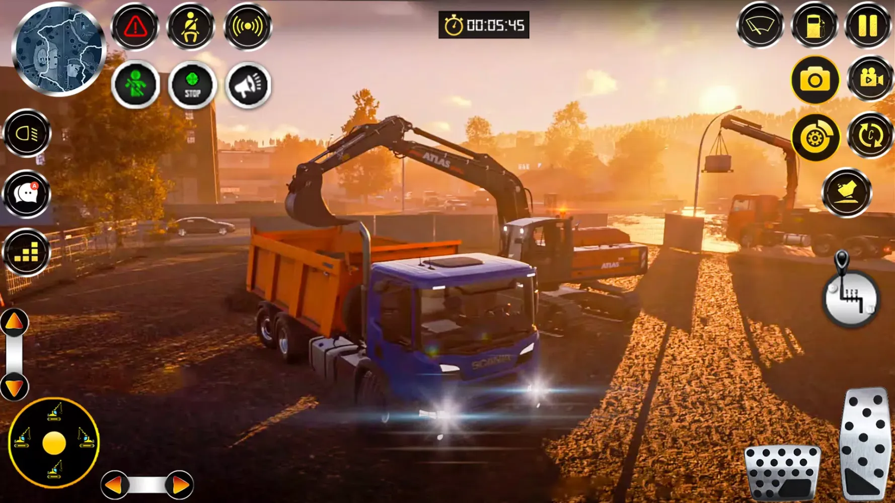Sand Excavator JCB Truck 3D應用截圖
