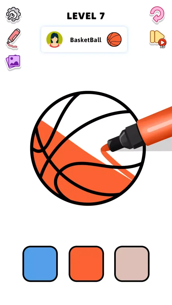Coloring Page ASMR Drawing Screenshots