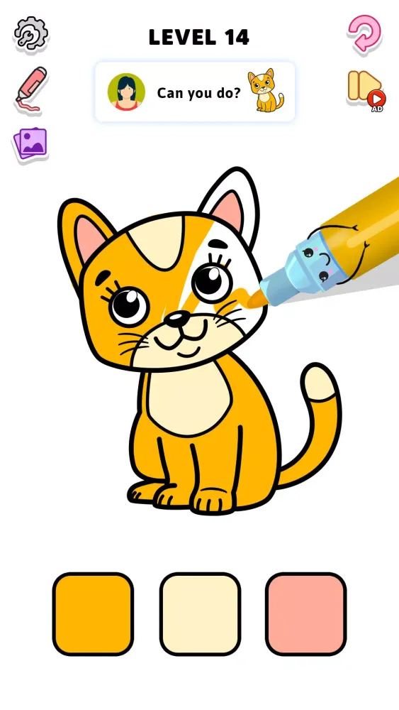 Coloring Page ASMR Drawing Screenshots