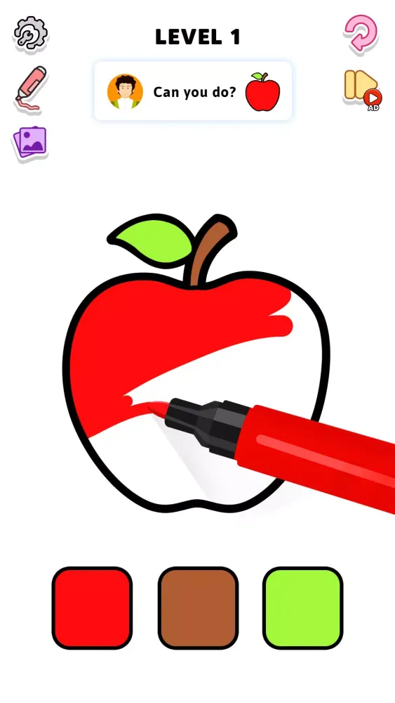 Coloring Page ASMR Drawing Screenshots