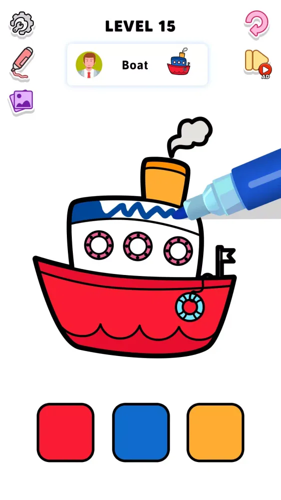 Coloring Page ASMR Drawing Screenshots