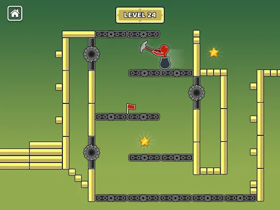 Captures d'écran de Stickman Hammer climb iPad 