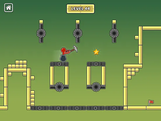 Captures d'écran de Stickman Hammer climb iPad 