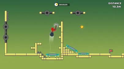 Captures d'écran de Stickman Hammer climb