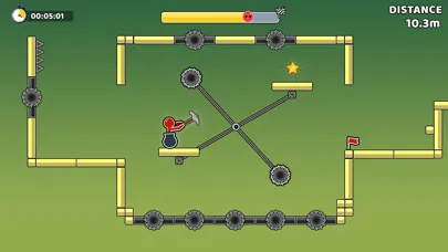 Captures d'écran de Stickman Hammer climb