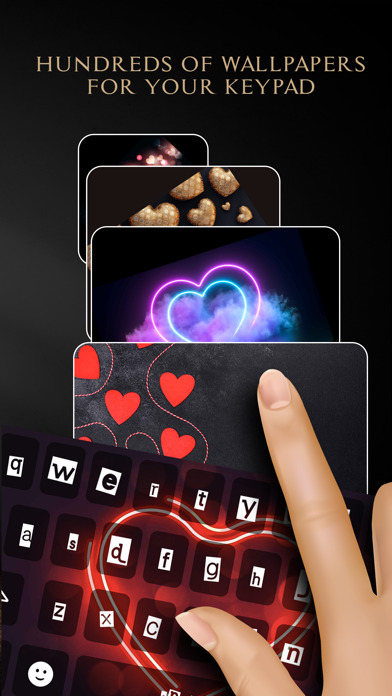Custom Keyboard Themes & Fonts 스크린샷