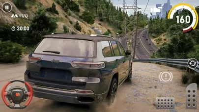 Capturas de tela do Offroad Car Driving Jeep Games