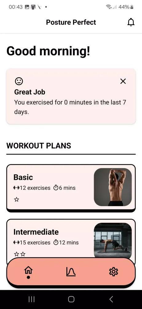 Capturas de pantalla de Posture Fix Home Workout