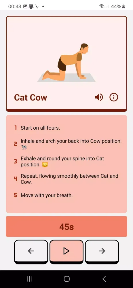 Capturas de pantalla de Posture Fix Home Workout