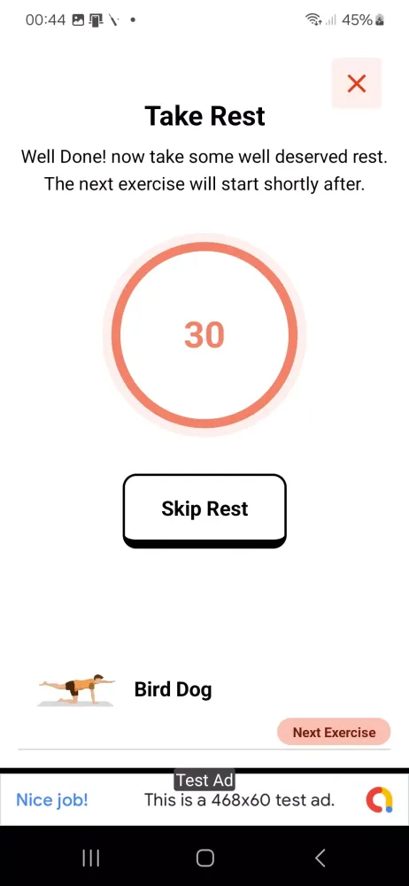 Capturas de pantalla de Posture Fix Home Workout