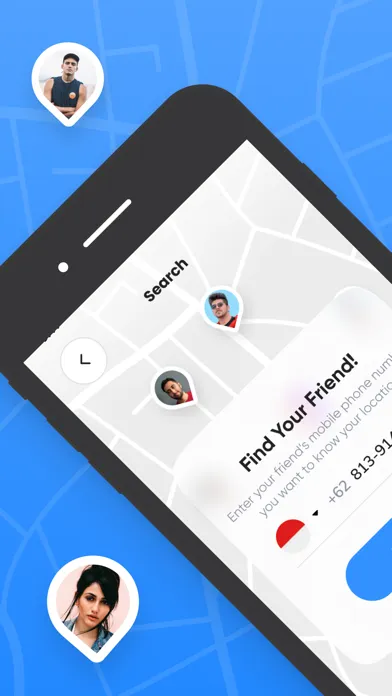 Ảnh chụp màn hình của FindApp+Find Friends Location